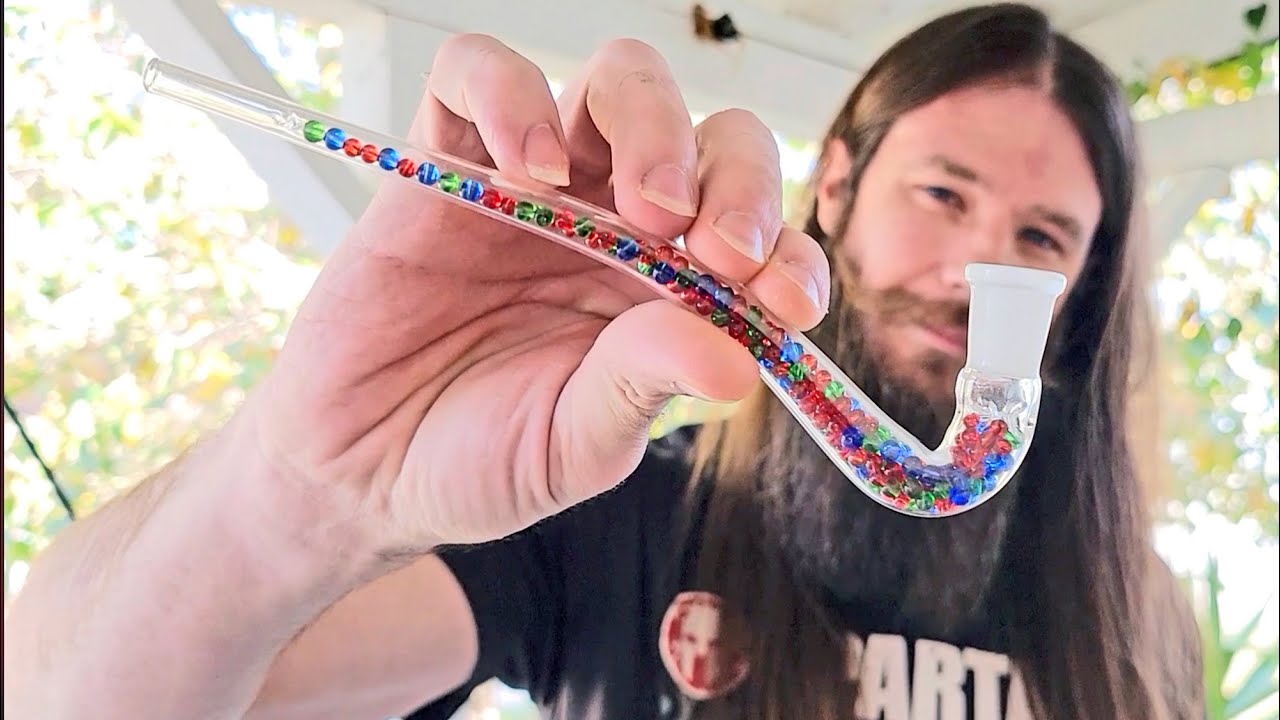 Unveiling the Stash Shack's J Hook Glass Stem: A Stylish Vaporizing Experience