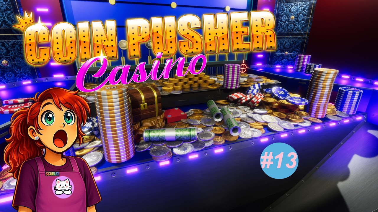 Coin Pusher Casino – Gameplay #13 | Stacks Falling, Wins Calling