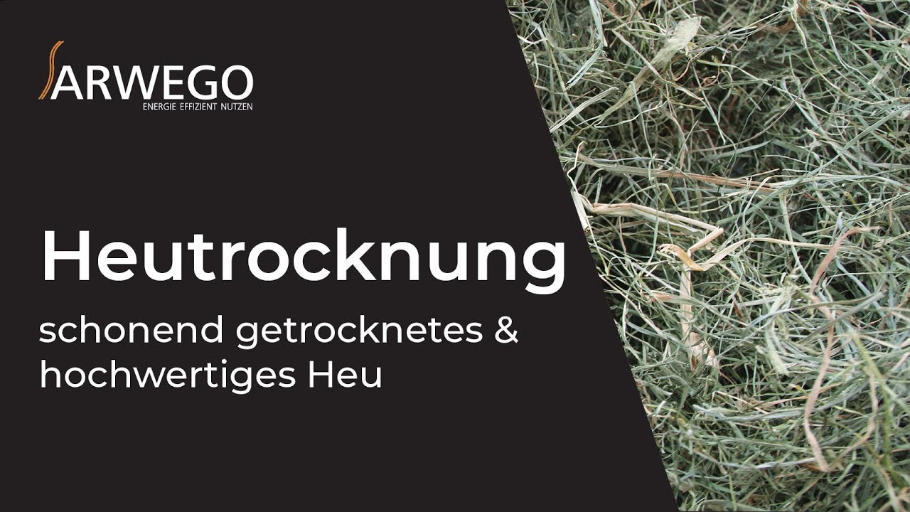 Arwego-Heutrocknungsanlagen (Beispielbetrieb in Sulzberg)