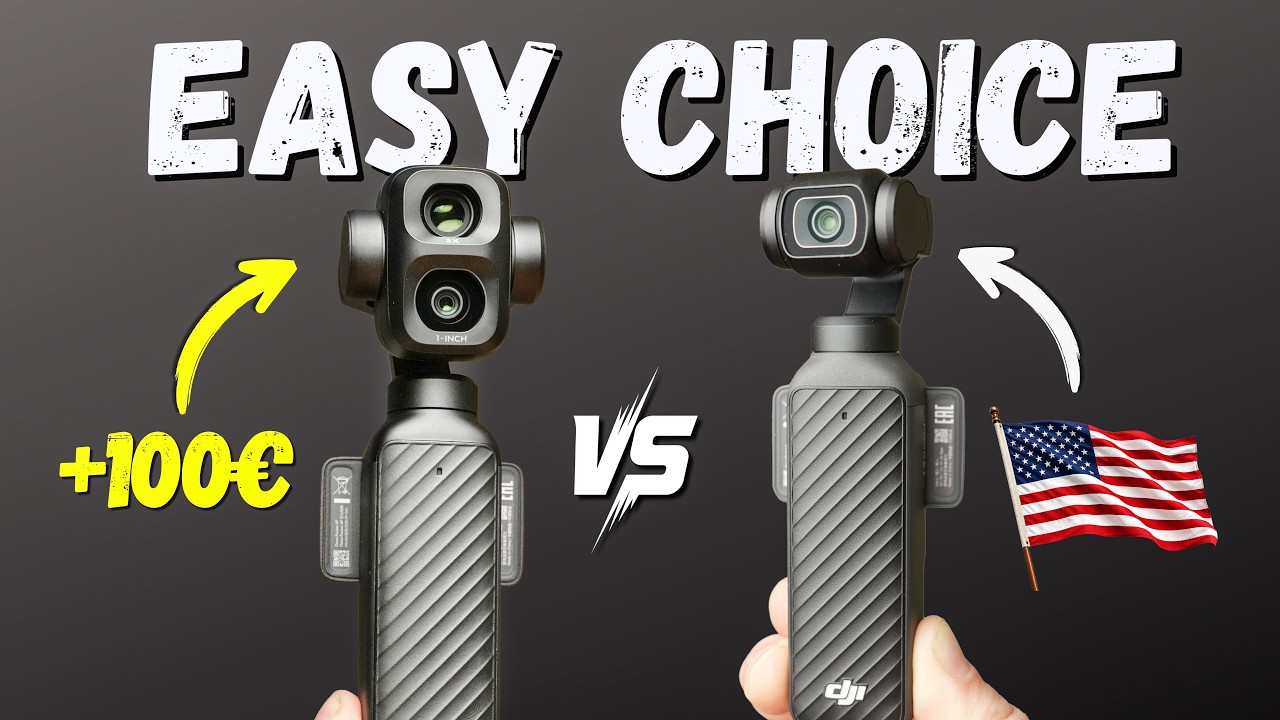 DJI Osmo Pocket 4P против Pocket 4: дело НЕ только во втором объективе!