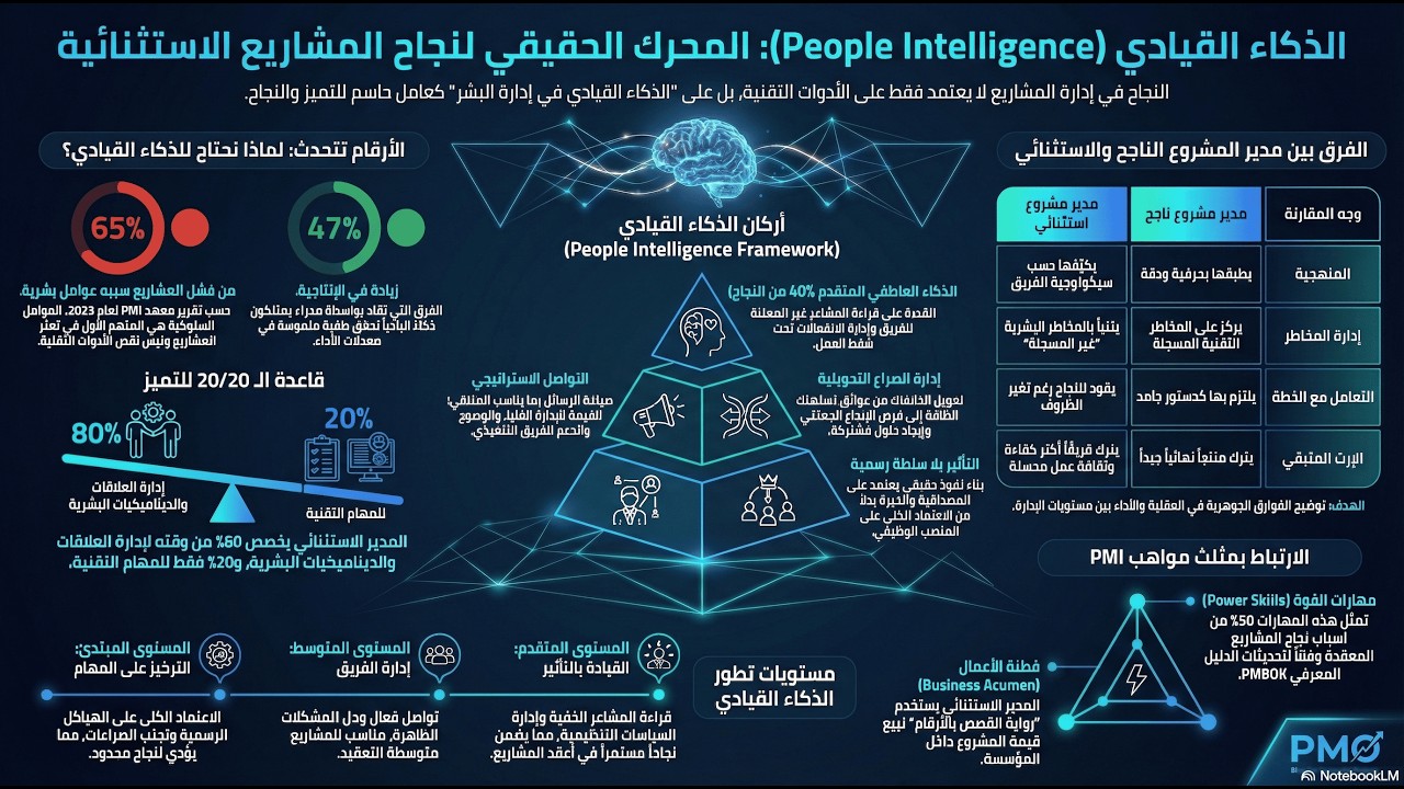 القيادة الاستثنائية: الذكاء القيادي في إدارة البشر (People Intelligence)