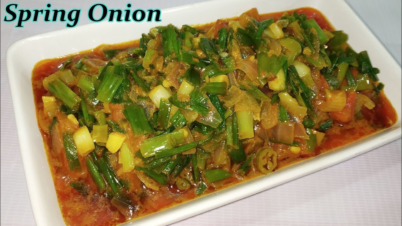 हरे प्याज की इतनी लाजवाब सब्जी देख के मुँह में पानी आ जायेगा | Hare Pyaz | Spring Onion Recipe