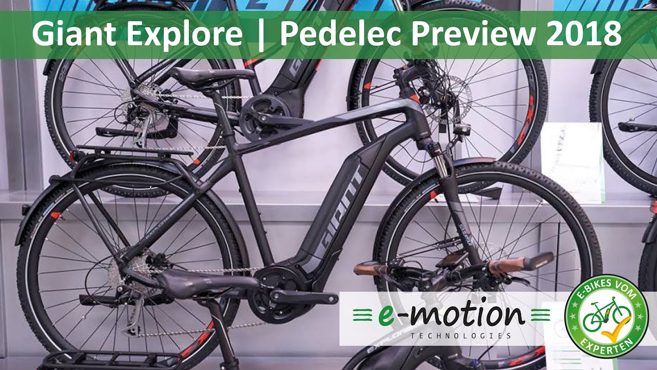 Giant e-Bikes - Explore E+: Vorstellung 2018 | Pedelec Preview, Vorschau