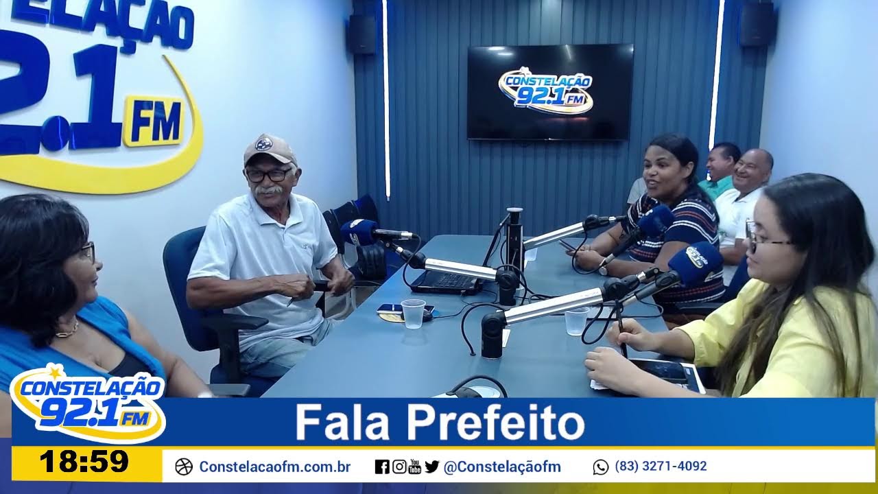 Programa Fala Prefeito | Prefeitura de Alagoinha-PB - 23/02/26 | WhatsApp: 3271-4092. #ConstelaçãoFM