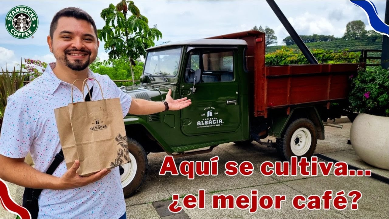 La finca de STARBUCKS en Costa Rica #starbucks #alsacia #coffeefarm #café