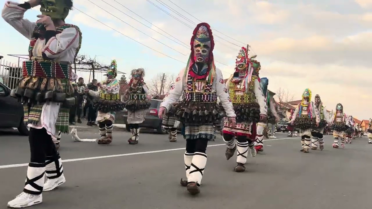 Кукери с. Кабиле 2024г.