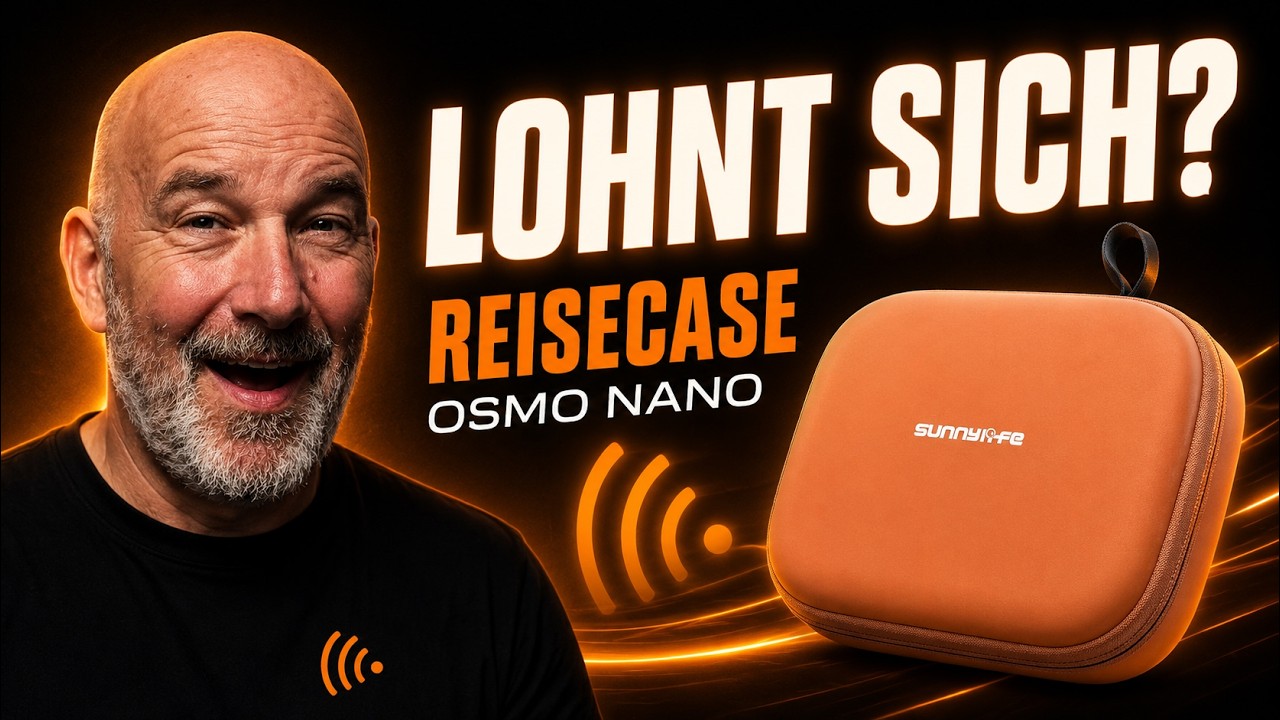 DJI OSMO NANO Reisecase - Für jeden Creator empfohlenswert? | DJI Nano Vlog