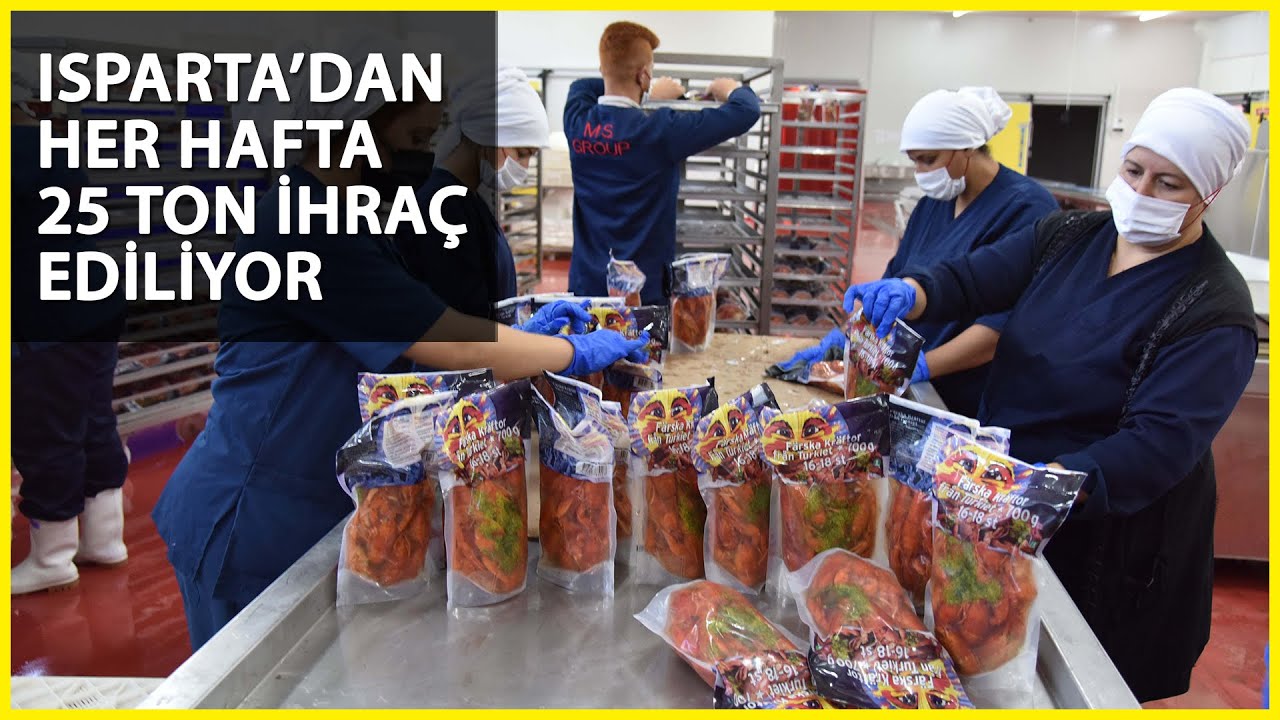 Eğirdir Gölü'nden Dünyaya, Haftada 25 Ton Kerevit