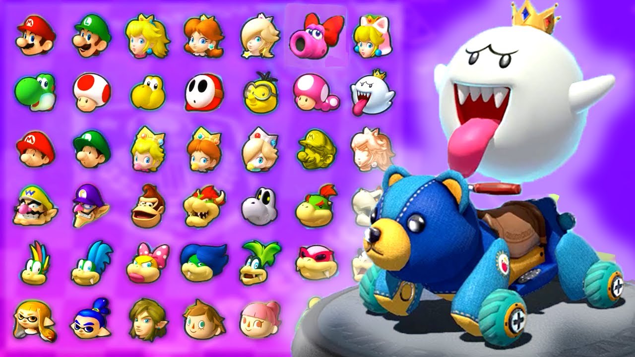 Mario Kart 8 Deluxe - 200cc Moon Cup Wave 3 DLC (King Boo Gameplay)