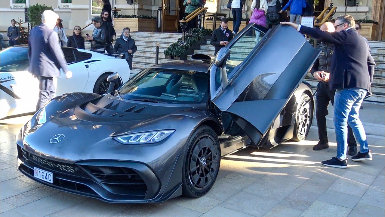 Billionarie F1 CHRISTIJAN ALBERS Driving his NEW AMG PROJECT ONE in Casino de Monaco!!