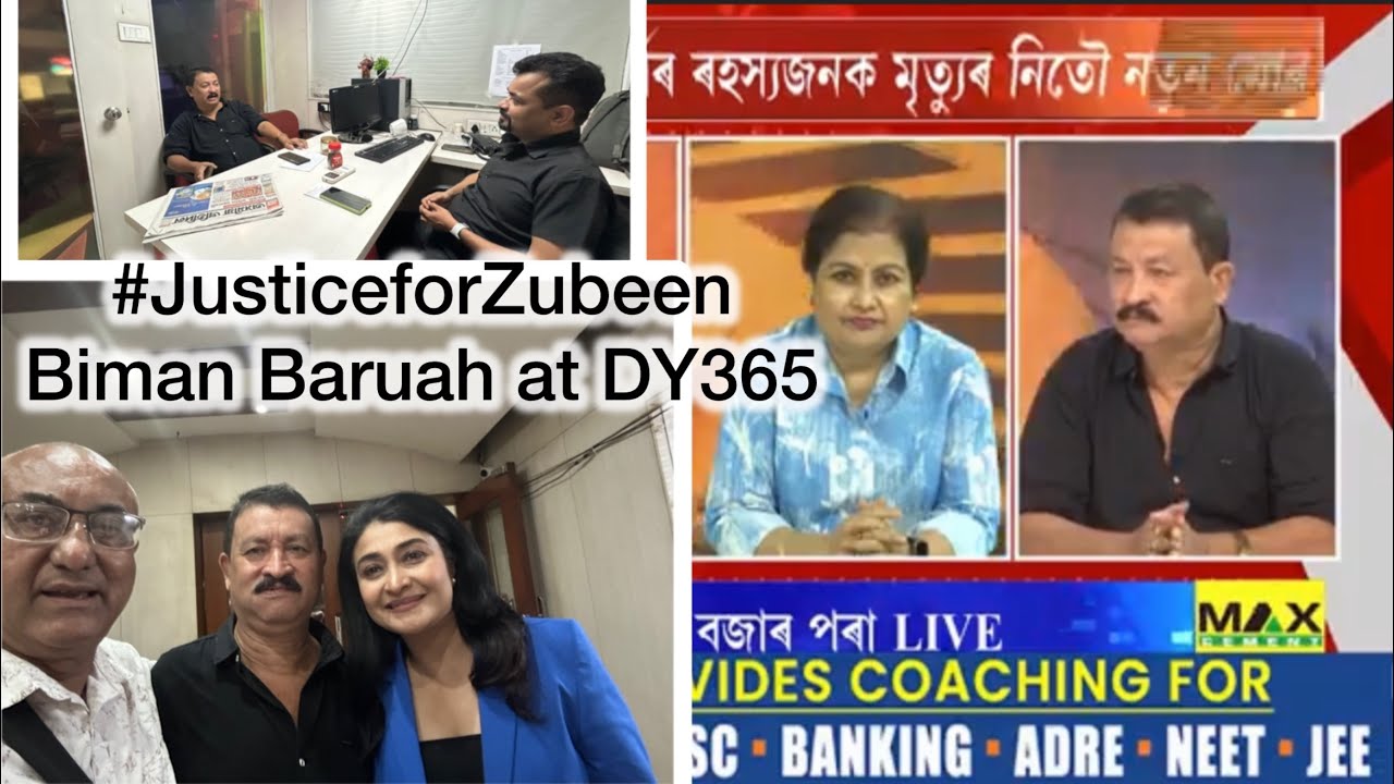 Biman Baruah at DY365 #justiceforzubeengarg | video credits: DY365