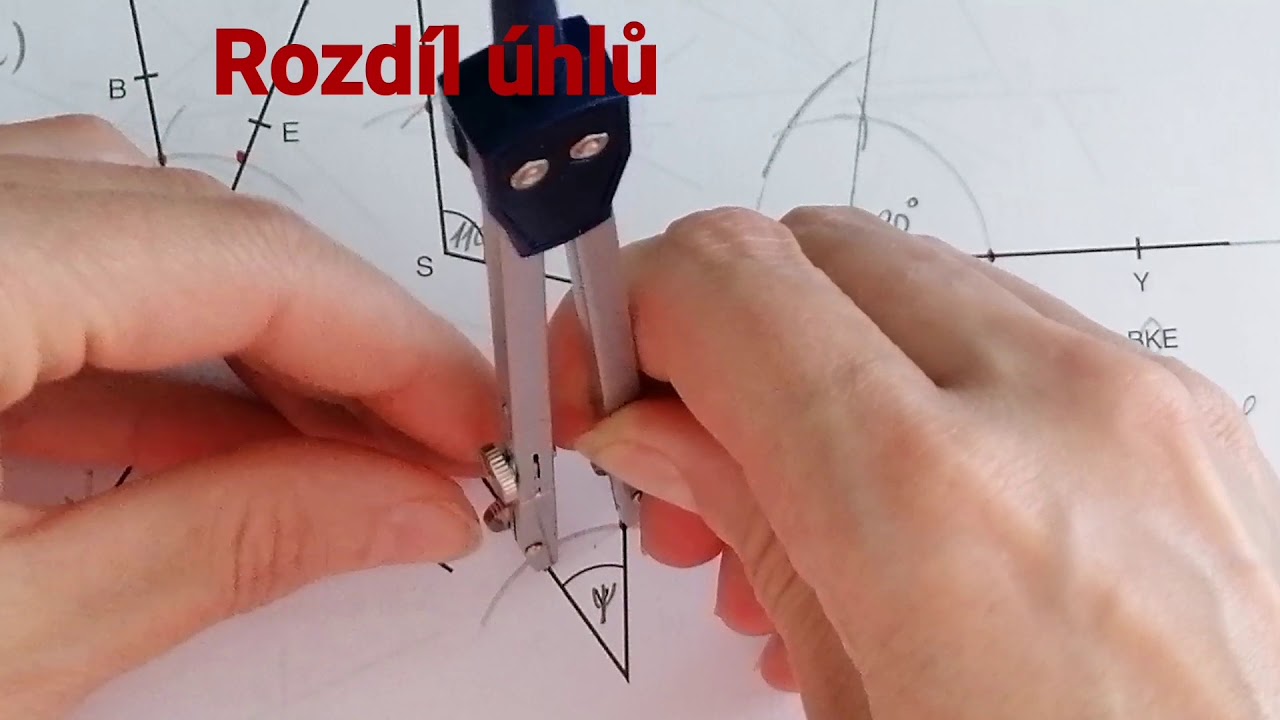 Grafické sčítání, odčítání, násobení, dělení úhlů