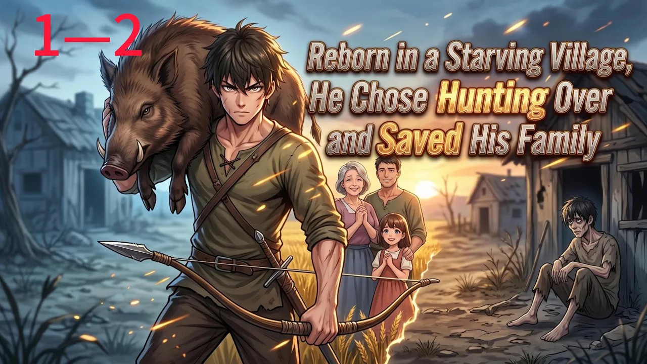 Reborn in a Starving Village, He Chose Hunting Over Begging and Saved His Family 1&mdash;2