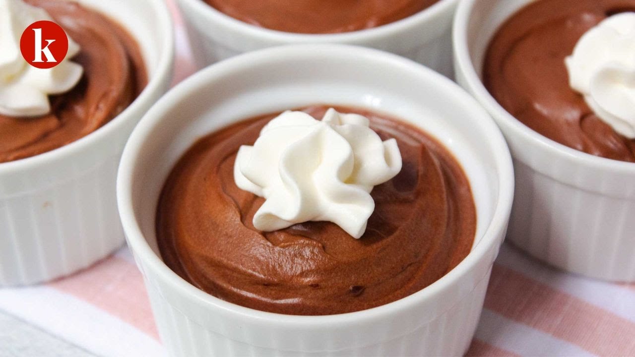 Only 2 Ingredients in this Chocolate Mousse Recipe