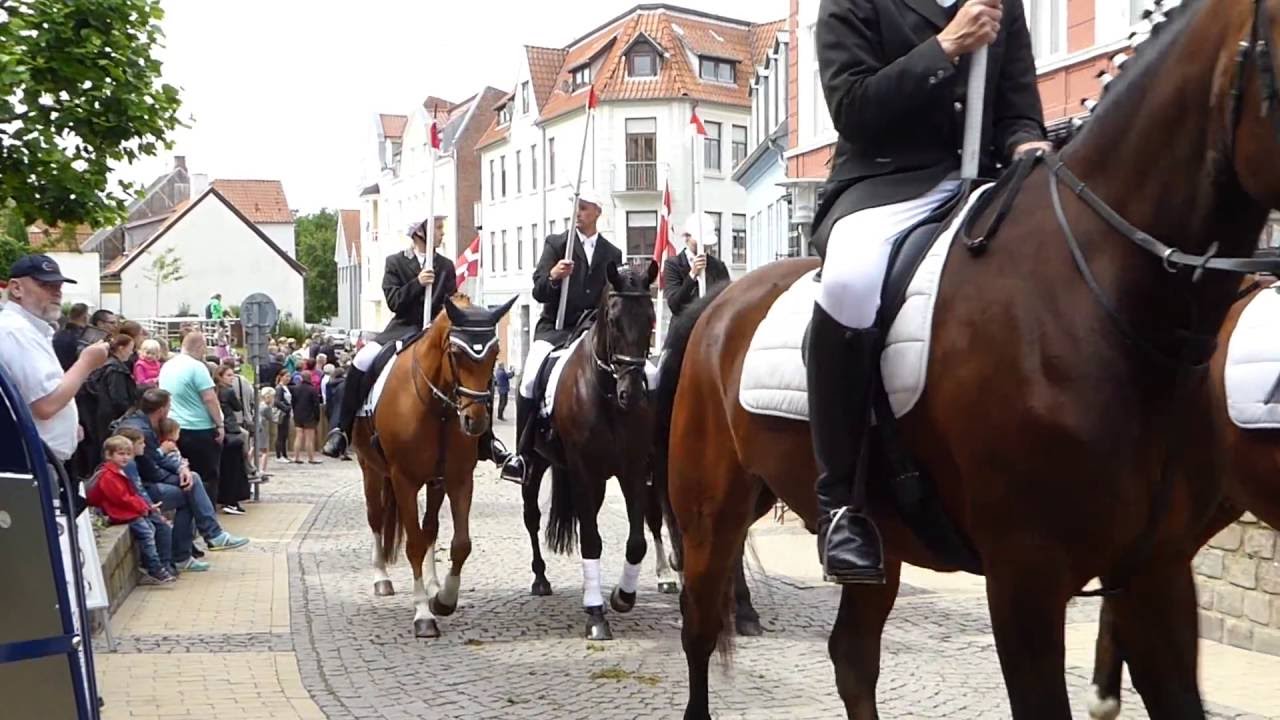 Det store rytteroptog - Ringriderfesten i Sønderborg 2016 - Store Rådhusgade