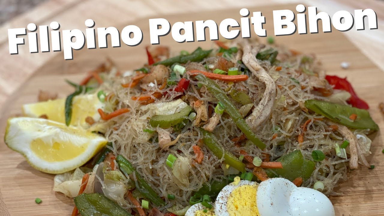 How to Make Pancit Bihon | Filipino Rice Noodles Recipe