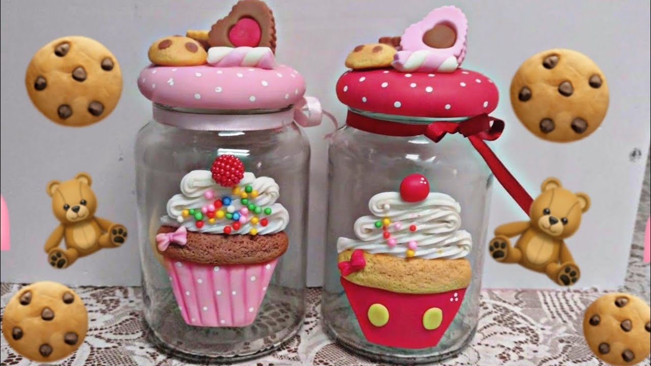 Como Fazer Um Pote De Biscoito (BISCUIT)