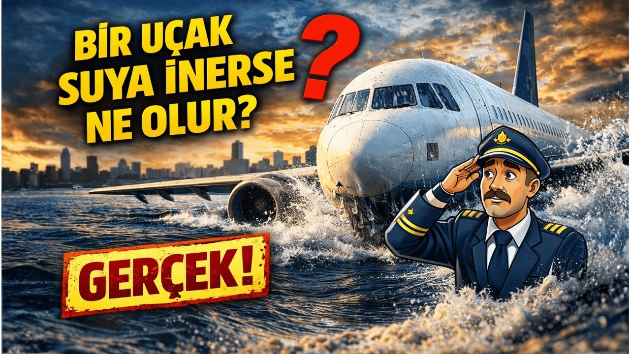 Hudson Nehri’ne İnen Uçak !  | GERÇEK MASAL