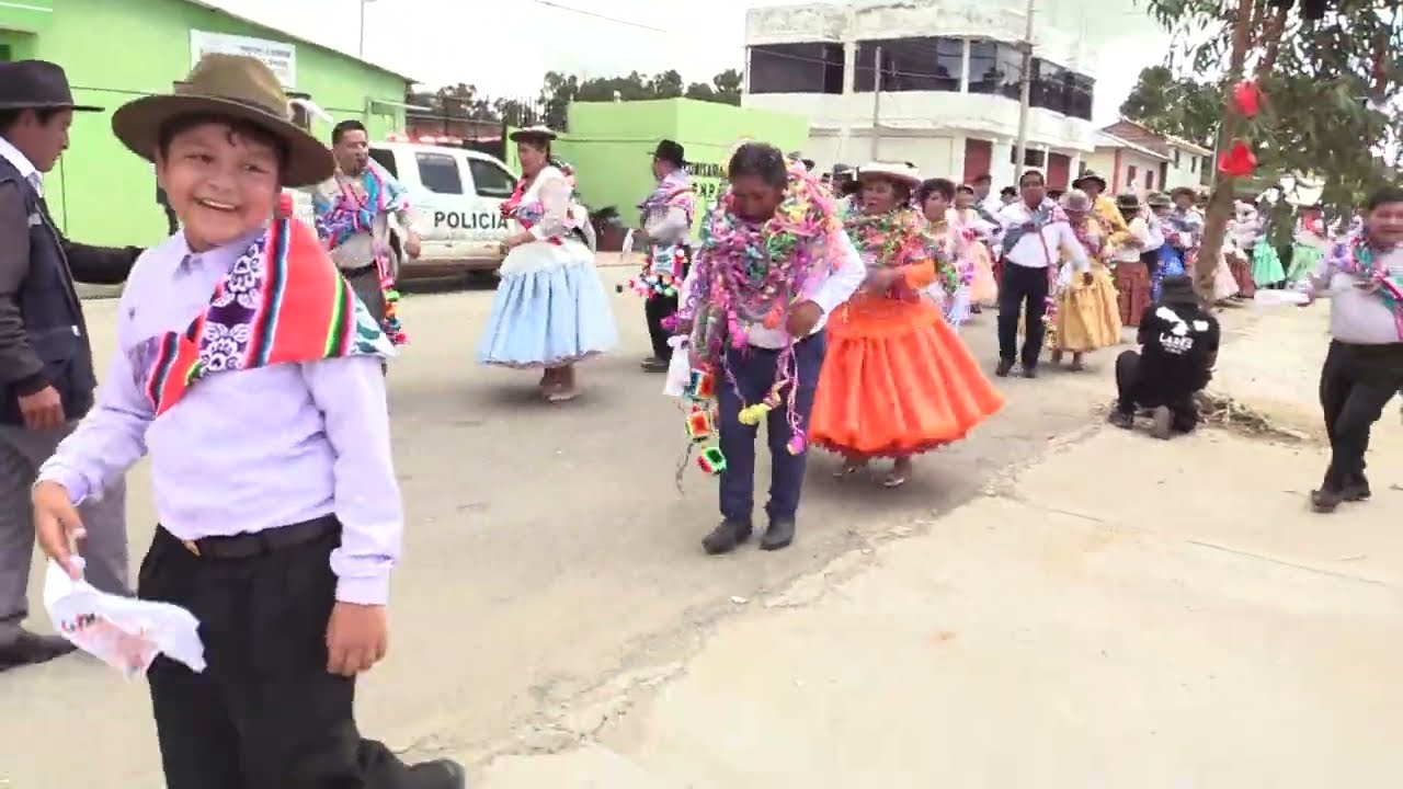CARNAVAL UNICACHI BARRIO MARCAJA 2024 PARTE 2 - ALFERADOS:TEOFILO CUNURANA Y ESPOSA GENOVEVA COARITA
