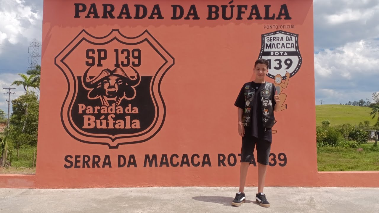 BONDE DE MOTOS NO VALE DO RIBEIRA ATE A PARADA DA BUFALA EM SETE BARRAS 