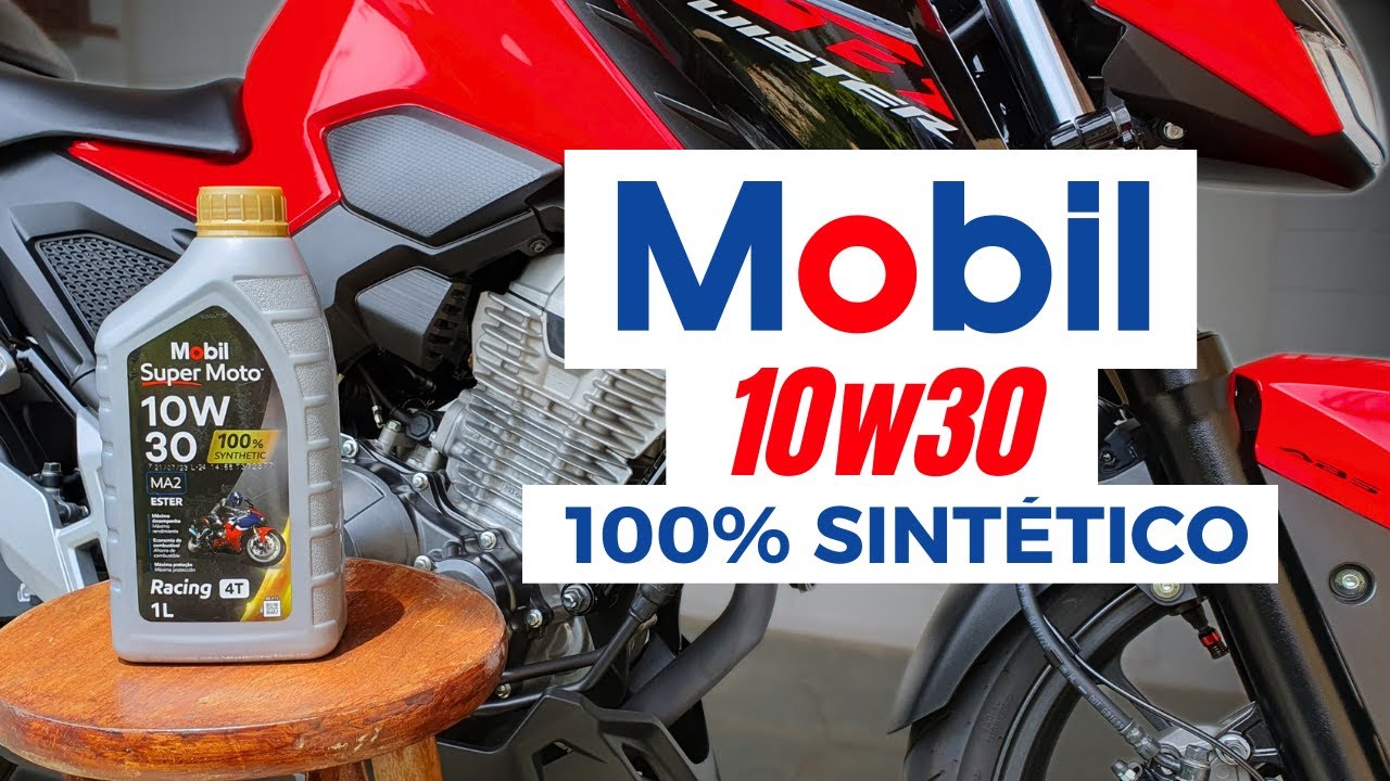 MOBIL SUPER MOTO 10W30 100% SINTÉTICO