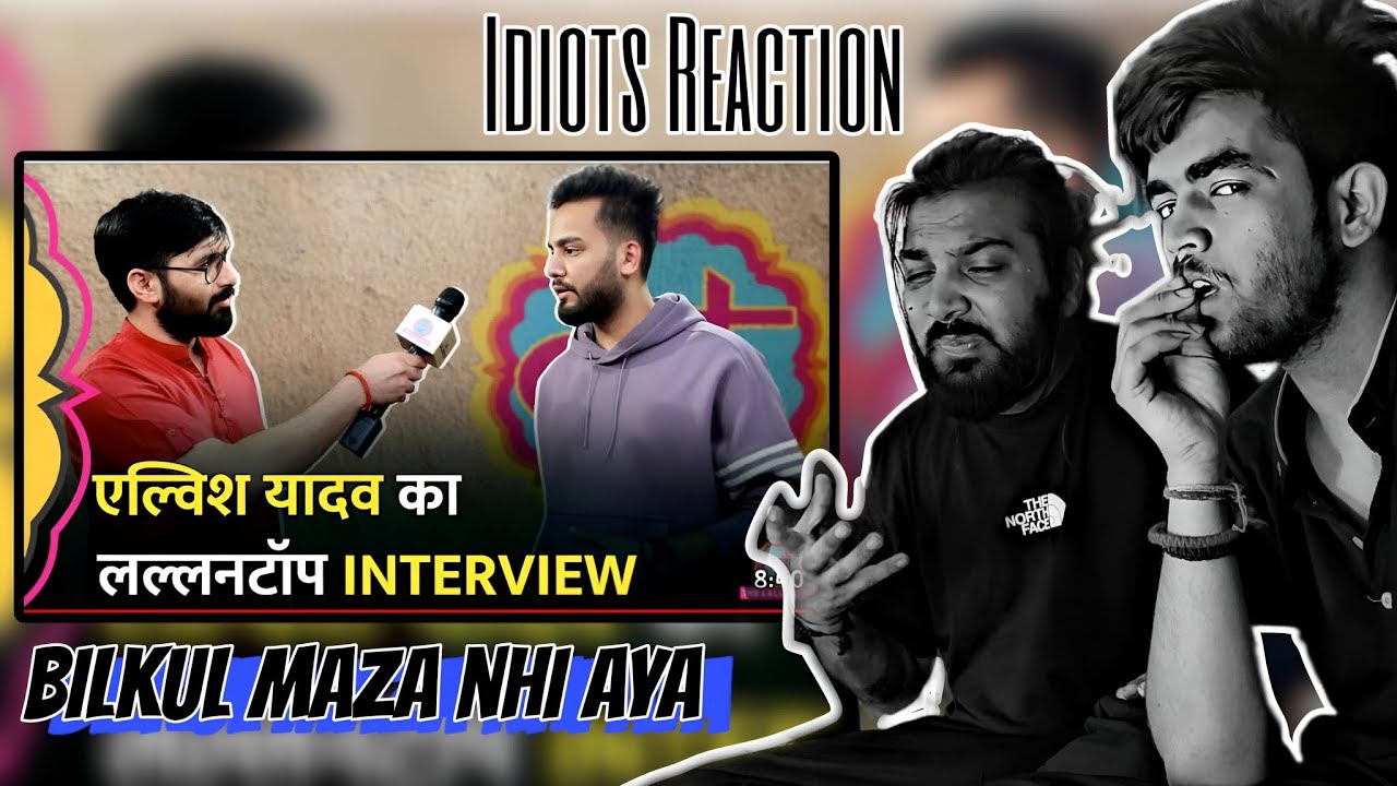 Reaction Elvish Yadav Salman Khan से लेकर राजनीति तक  Interview Systummm | Three Idiots Reaction