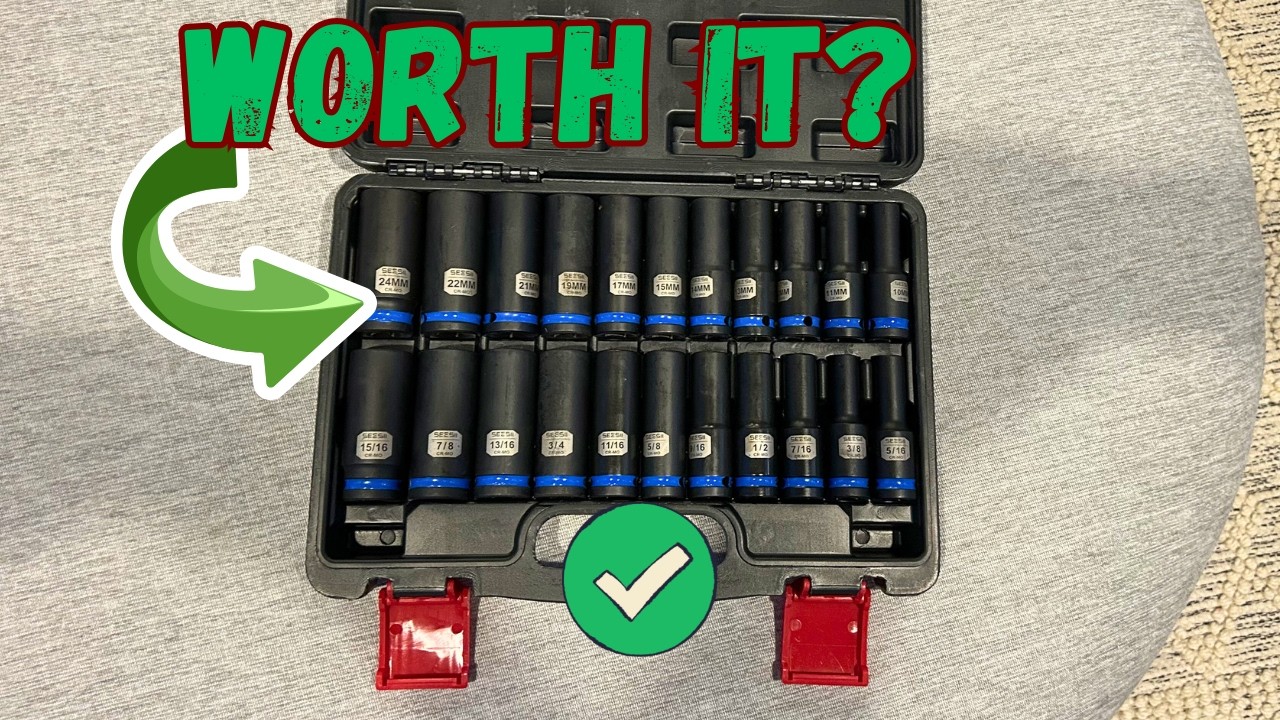 Let's Remove a Lug nut - Honest Review of Seesii Deep Drive Sockets