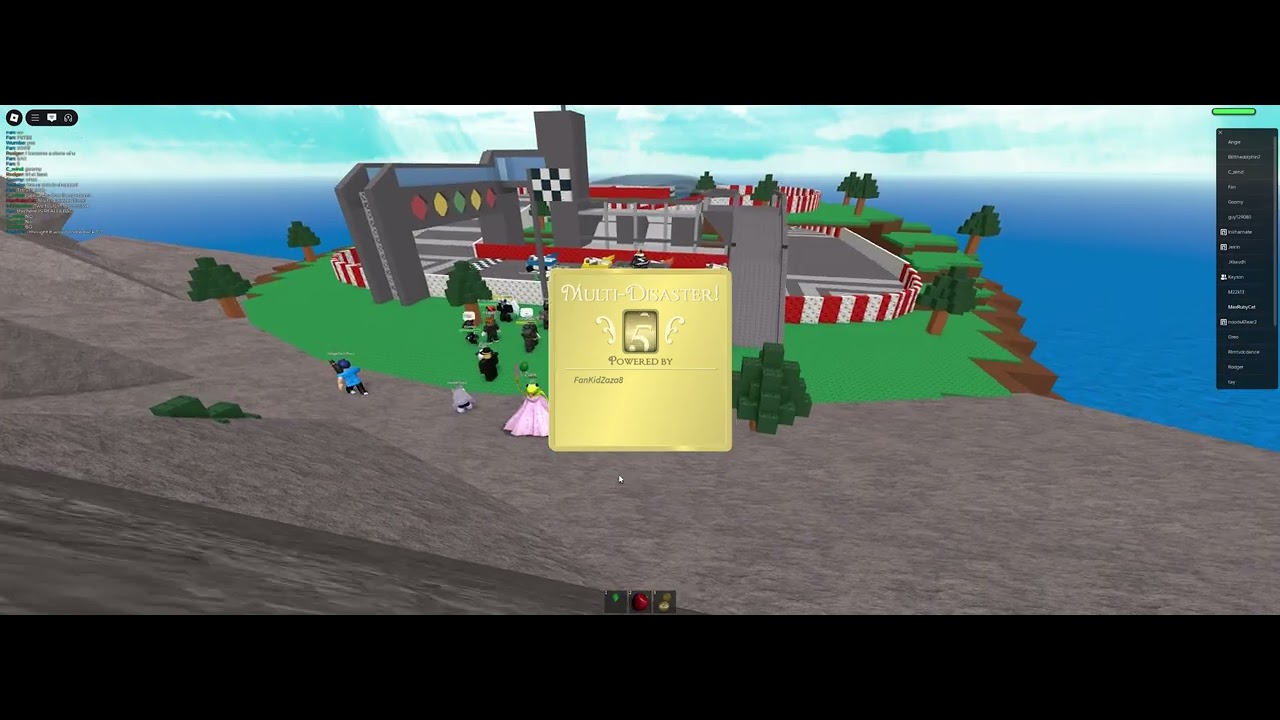 Roblox Natural Disaster Survival Multi Disasters 2025