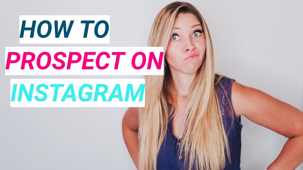 How to prospect on Instagram for business