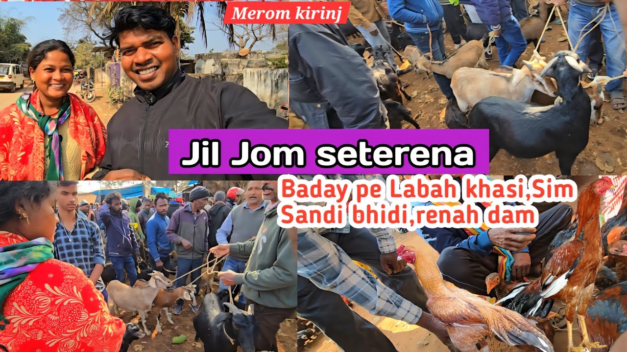 Gurumahisani re Sim, Gede,Merom, Bhidi Market renah new price || Santhali vloger @didiarshuvlog7839