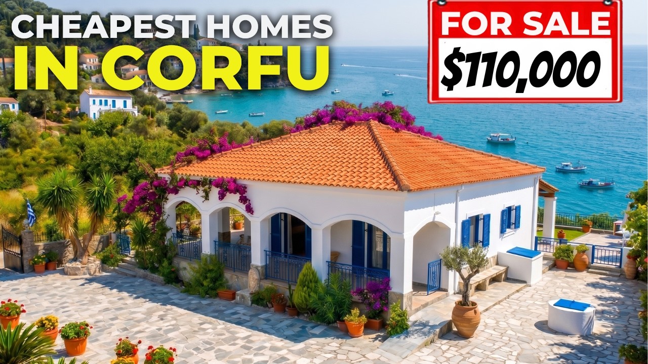 Affordable Greek Island Properties on Corfu From $110K