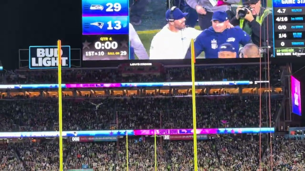 Super Bowl LX Seahawks win final play