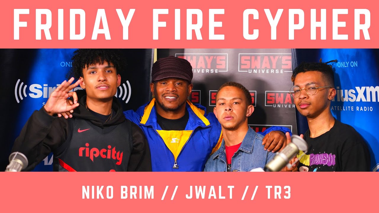 Friday Fire Cypher: TAPOUT Round JWalt, TR3 & Niko Brim | Sway's Universe