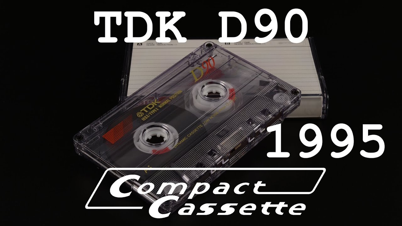 TDK D90 1995 Compact Cassette
