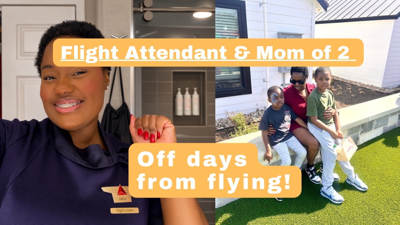 {Daily Regular Life in USA} Mom of 2 | Flight Attendant Off Days at Home