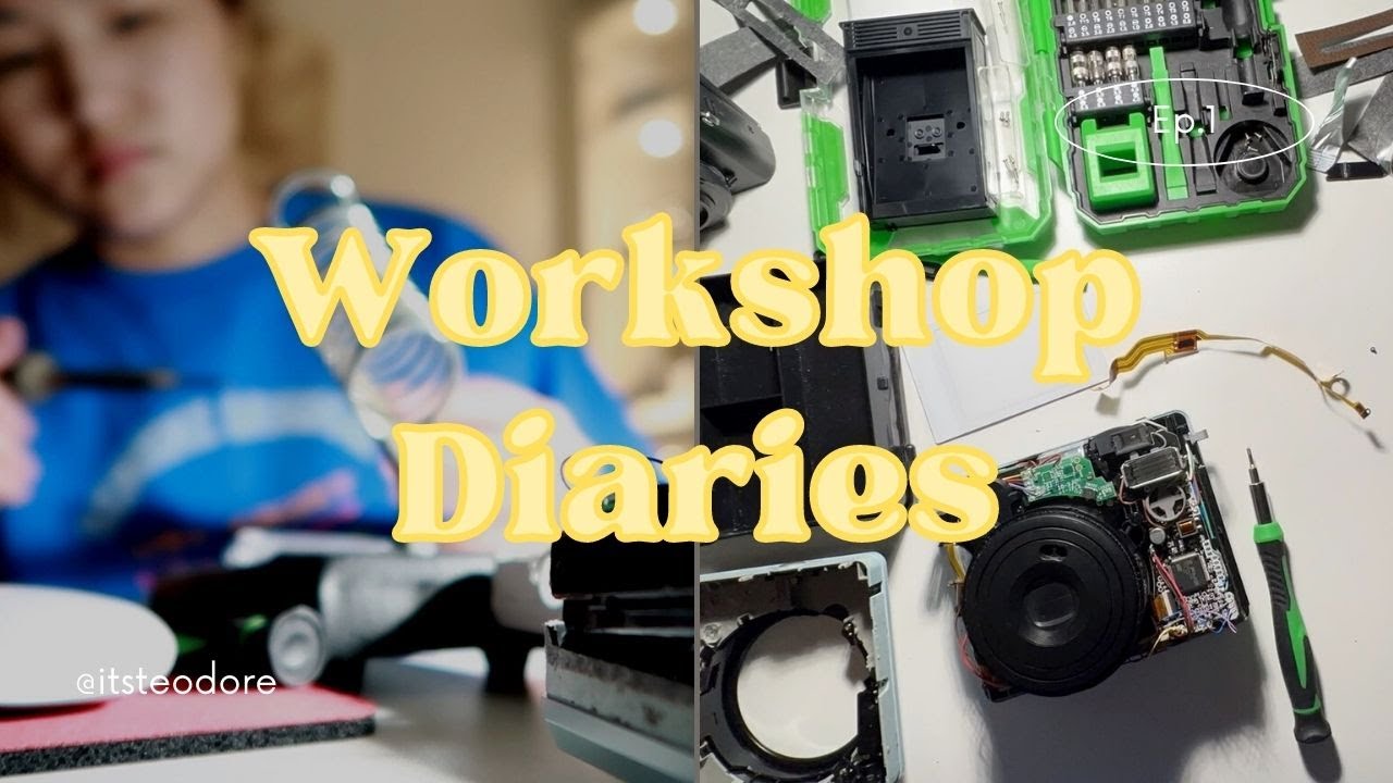 Workshop Diaries ep 1 | Leica Sofort Camera Repair part 2 | Instant film camera
