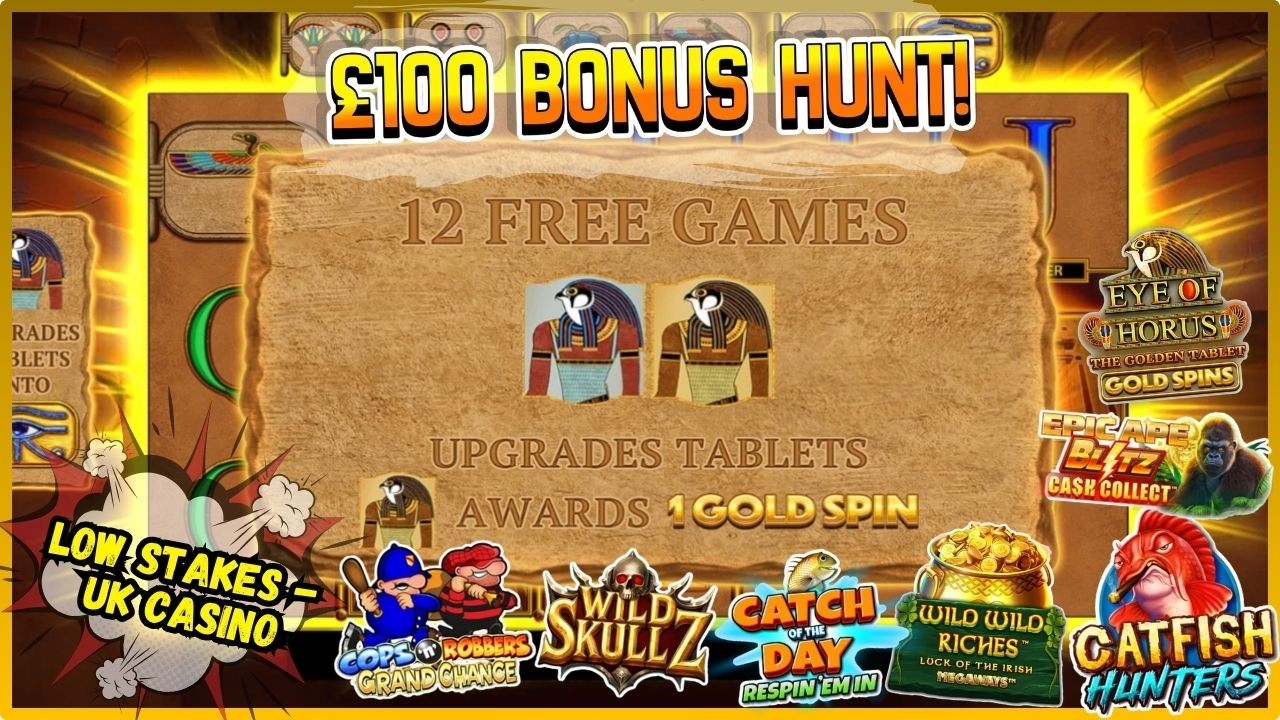 💥Охота за бонусом в 100 фунтов стерлингов! 🎰 Онлайн-казино Великобритании! Игра с низкими ставкам...