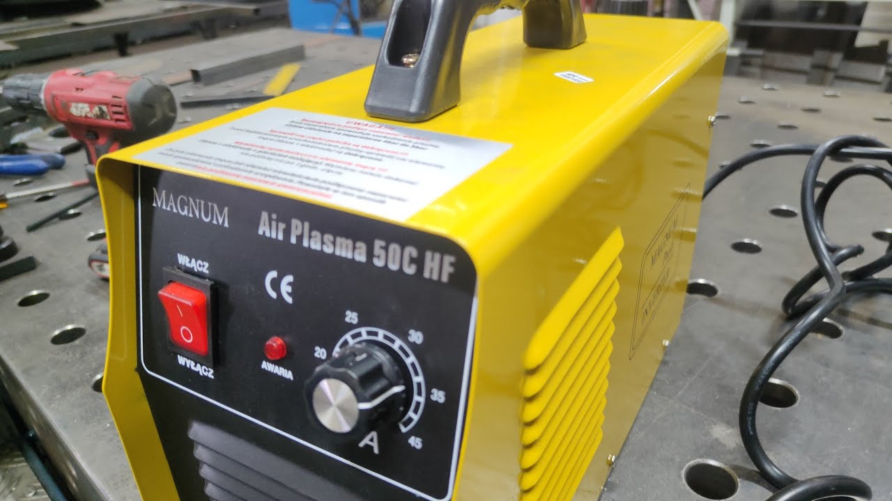Przecinarka Plazmowa Magnum  50C HF  Cutter Plasma Test Praktyczny