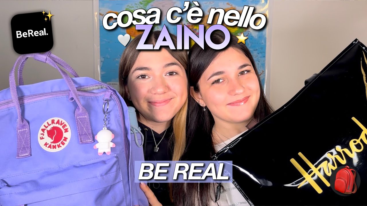 COSA C'È NEL NOSTRO ZAINO/BORSA 🎒❤️// dopo 7 mesi di scuola/uni