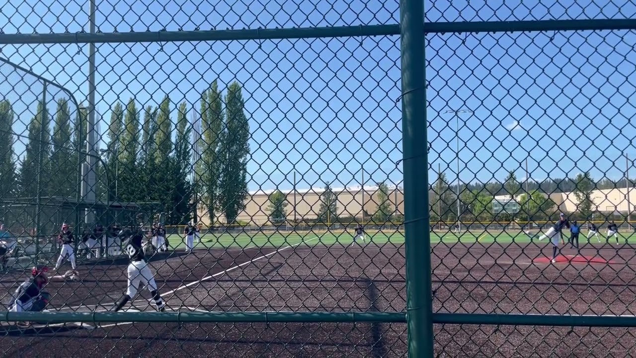 Jonah Schroeder 2025 Pitching Defensive Play 2 PAC NW Regional Games