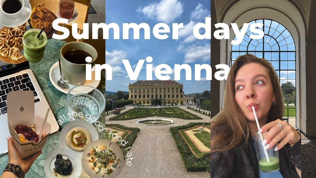 workation in Vienna☀️🌿solo travel vlog, café hopping, exploring museums, and working a bit