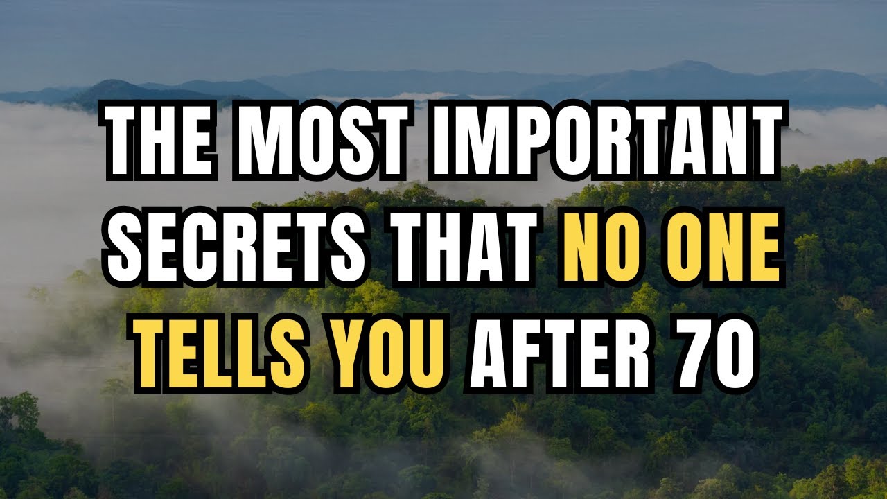 No One Tells You THESE SECRETS After 70!
