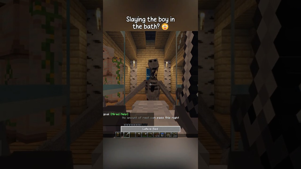 Minecraft Slaying Boy And The Bath? 🛁