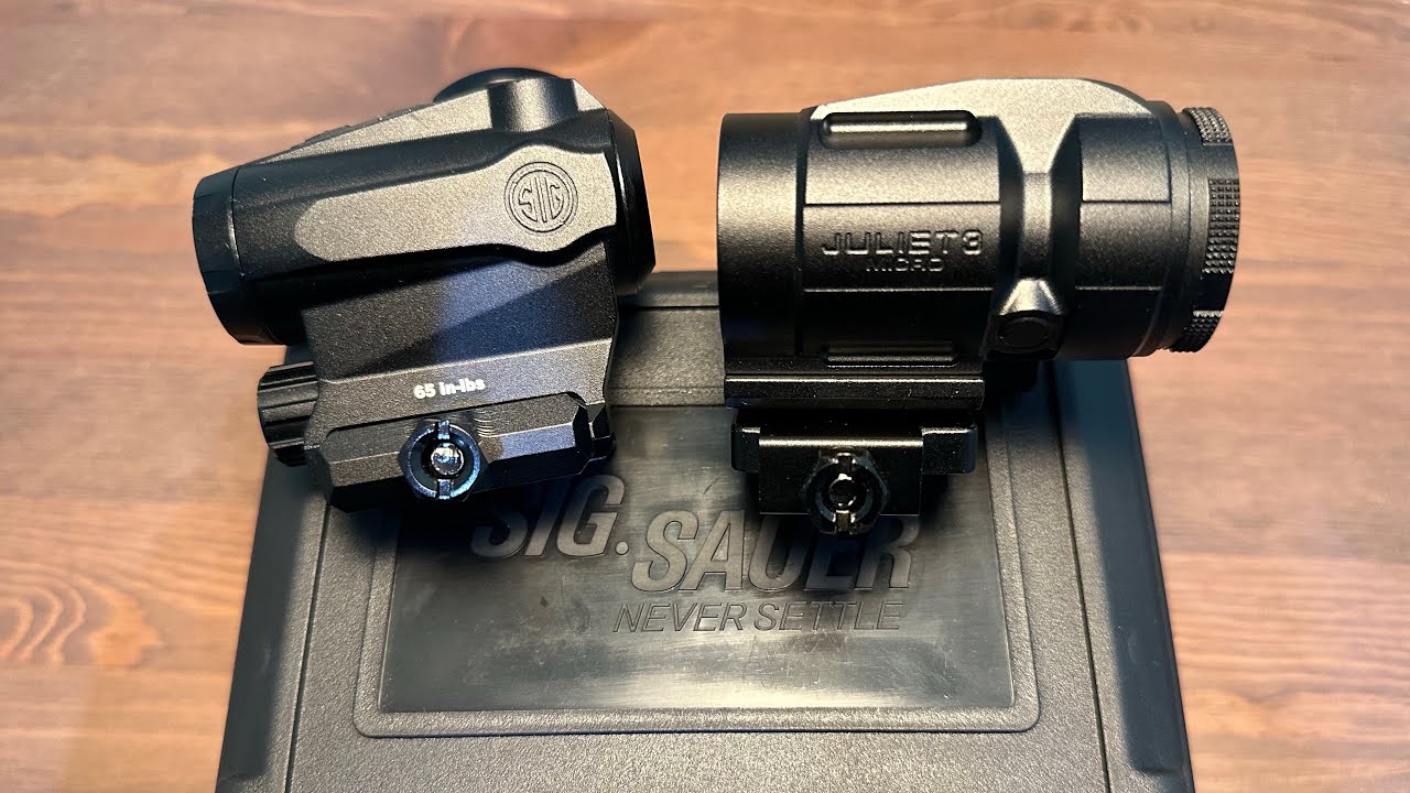 Sig Sauer Replica Romeo 5 Gen 2 + Juliet Magnifier Overview (Airsoft Replica)