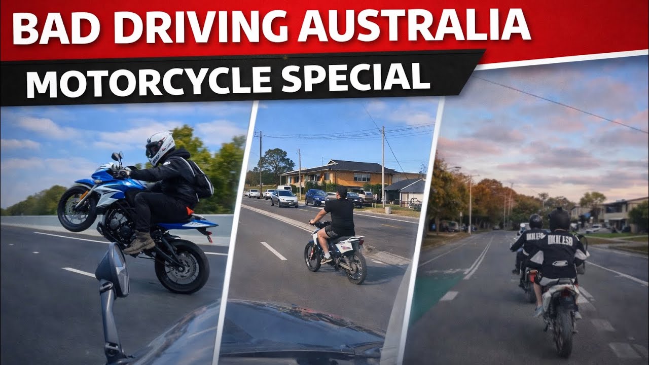 BAD DRIVING AUSTRALIA & NZ # Motorcycle 🏍️ special VOL 1