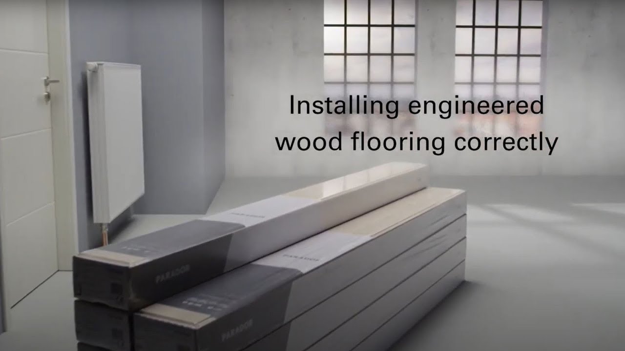 How to install Parador Engineered Wood Flooring