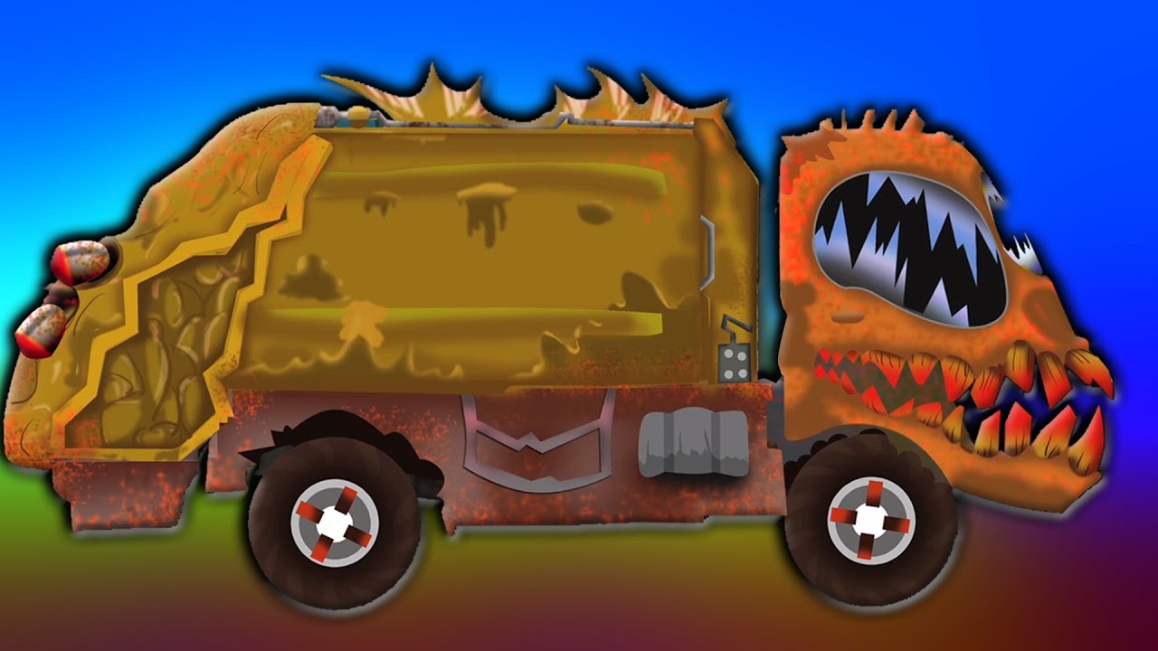 gom rác Xe tải - đáng sợ đồ chơi Nhà máy | Bọn trẻ Đồ Chơi xe tải | Đồ chơi video | Garbage Truck