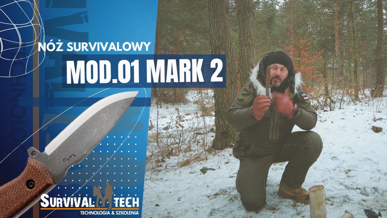 Nóż survivalowy survivaltech mod01 mark II
