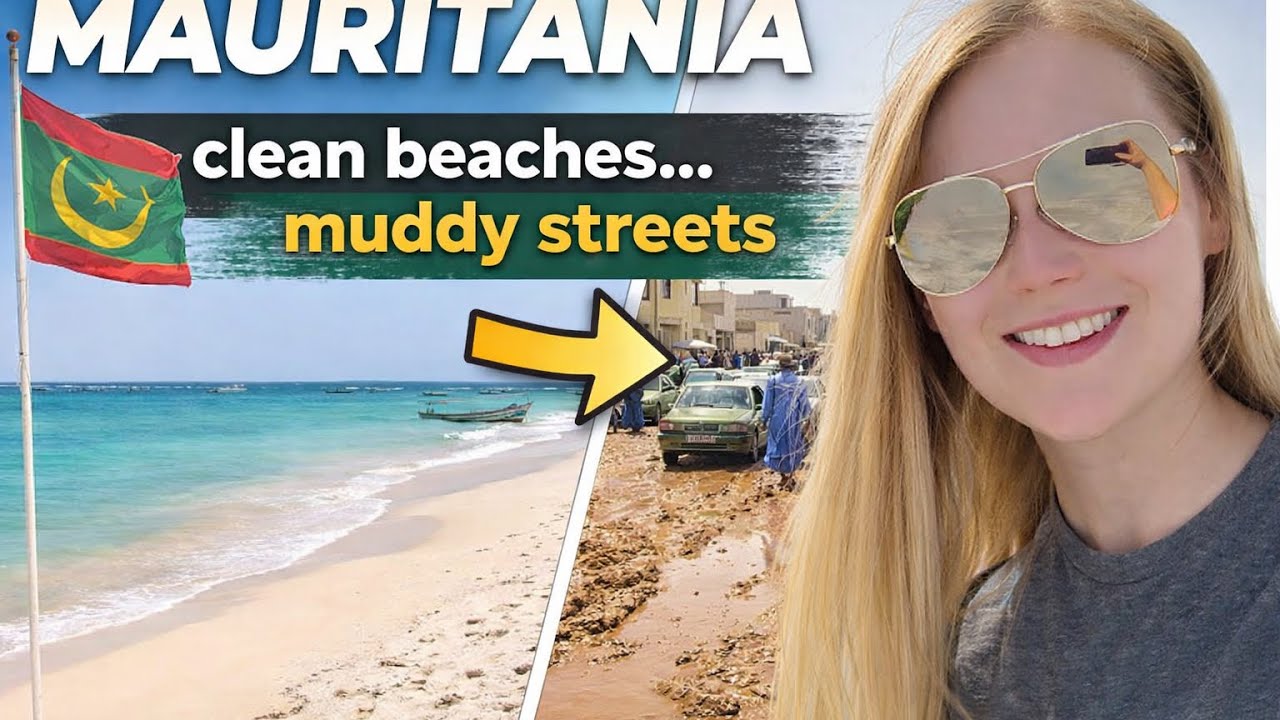 Clean Beach, Muddy Streets&hellip; Welcome to Nouakchott, Mauritania 🇲🇷 Country 163/195