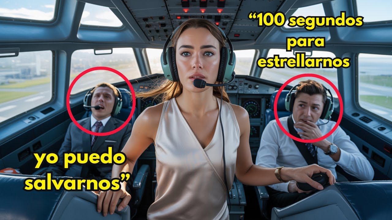 100 segundos después del despegue, el avión falló — hasta que ella hizo lo considerado muerte segura